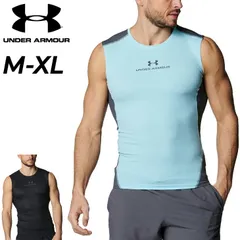 アンダーアーマー ノースリーブ コンプレッションシャツ メンズ UNDER ARMOUR UAアイソチル ベント スリーブレスシャツ スポー用インナー ベースレイヤー アンダーシャツ トレーニング トップス 男性 服  スポーツウェア /6001531