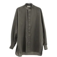 THE RERACS ザ リラクス 22SS バンドカラーシャツ 22SS-REBL-294 カーキ 48のサムネイル