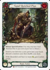 【中古】Flesh and Blood 1HP015[M]：Sand Sketched Plan