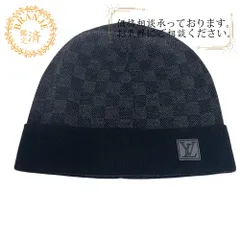 新品未使用　ルイヴィトン　ニット帽　黒　箱付き LOUIS VUITTON （新品・未使用品）ルイ ヴィトン ビーニー LV