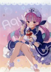 【中古】クリアファイル [単品] 湊あくあ(がおう先生イラスト) A4クリアファイル 「バーチャルYouTuber ホロライブ×ローソン」