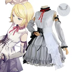 【即日発送可能】 鏡音リン コスプレ 衣装+ウィッグ+イヤホン 光沢感 エナメル 即日発送可能】 鏡音リン コスプレ 衣装+ウィッグ+イヤホン 光沢