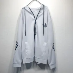 送料無料 レディース Adidas アディダス ジャージ トップス ライトグレー ホワイト系 XXL