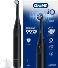 ブラウン 電動歯ブラシ オーラルB iO2S (電動初心者の決定版) iOS21D90BK ブラック