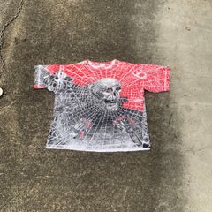 90s skull all over print tee