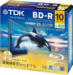 2023年最新】TDK 録画用ブルーレイディスク BD-R 25GB 1-4倍速