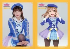 【中古】コレクションカード(女性) Aqours/高槻かなこ(国木田花丸)/未来の僕らは知ってるよ Ver./「ラブライブ!サンシャイン!! The School Idol Movie Over the Rainbow」 10週目入場者プレゼント ブロマイド風