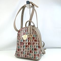 【極美品】アタオATAOミッドタウン2way リュックゴールド金具　レディース黒 美品】アタオATAOミッドタウン2way リュックゴールド金具 トープ