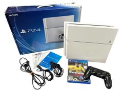 ■ SONY PlayStation4 プレイステーション CUH-1100A 500GB ホワイト ソフト付き CUH-1100A プレステ 本体 テレビゲーム機