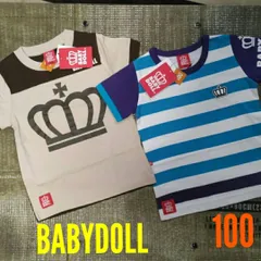 BABYDOLL　Tシャツ　100