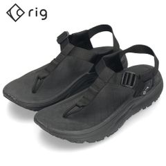 リグ リカバリーサンダル メンズ サンダル ブラック 黒 リカバリー シューズ コンフォート スポーツサンダル rig footwear mguu2.0 ムグー RG0024