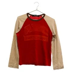 JUNYA WATANABE COMME des GARCONS (ジュンヤワタナベ コムデギャルソン) ABCロゴプリント長袖Tシャツ JC-T022 レディース レッドのサムネイル