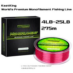 KastKing レッド 275m プレミアム ナイロンライン