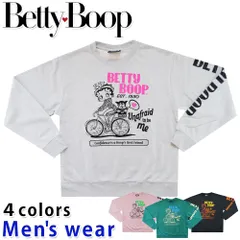 ベティちゃん 長袖 トレーナー メンズ スウェット ベティ ブープ グッズ SPBT-44401
