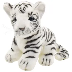 HANSA 子ホワイトタイガー18 3420 ぬいぐるみ ハンサ クリスマス 誕生日 プレゼント 動物 犬 猫 鳥 うさぎ ペンギン アニマル 置物 人形 フィギュア KOESEN ケーセン 大きい マスコット 実物大 大型
