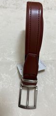 REAL LEATHER【リアルレザー】　牛革ベルト　茶色　100cm
