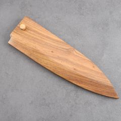 鞘　出刃包丁用鞘　7寸（刃渡り 210mm）サイズ用　花梨木