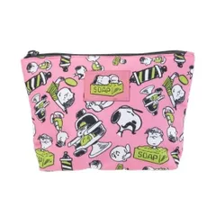 【メール便】スヌーピー ピーナッツ キャラクター コスメポーチ 舟形 コスメティックポーチ バーバ―ショップシリーズ プレゼント 男の子 女の子