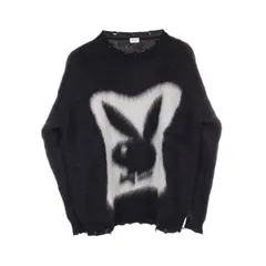 サンローランパリ SAINT LAURENT PARIS ニット SAINT LAURENT PARIS × PLAYBOY 713263 ブラック その他 ニット ×PLAYBOY メンズ 未使用のサムネイル