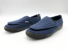 サイズXL【新品】MAGIC STICK リラックスジョガーパンツ ネイビー JUST PLAY】インディゴポンチ立体ジョガーパンツ&lt