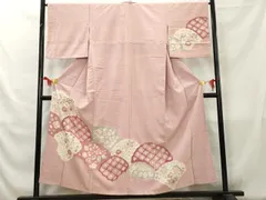 お値下げセール■訳有り，正絹高級金通し辻が花文様，絞り手描き入り，訪問着 新古品□訳有り，正絹高級金通し辻が花文様，絞り手描き入り，訪問着