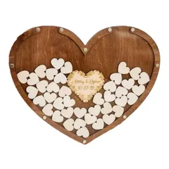 TOMMYFIELD 結婚証明書 ゲストブック 結婚式 ハート型 サインインテーブル ウェディング (ゲストブック) [ゲストブック]