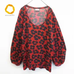 ドリス ヴァン ノッテン DRIESVANNOTEN バルーン袖 シルク カットソー 773667のサムネイル