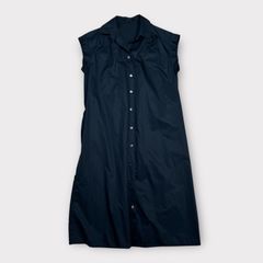 美品✨FOXEY フォクシー　ワンピース　コットン　膝丈　42（L相当） FOXEY - FOXEY 42 濃紺 ニットワンピースの通販 by KiKi