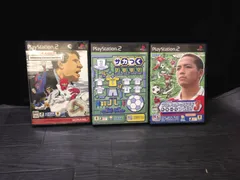 Jリーグ ウイニングイレブンタクティクス, サカつく2002, Jリーグ プロサッカークラブをつくろう 3 PS2 プレステ2 ソフト 3点まとめて mFF070 ● ★