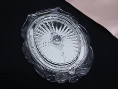 ■極美品■ JILLSTUART ジルスチュアート ハンドミラー スタンドミラー 手鏡 メイク用品 レディース クリア DJ3963