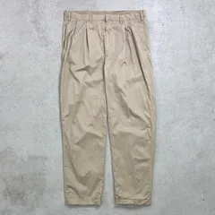 90年代 Polo by Ralph Lauren ポロバイラルフローレン 2タック チノパンツ ビッグサイズ メンズW40T 