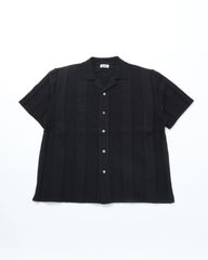 M A S U】SHAGGY STRIPE HALF SLEEVE SHIRT - メルカリ