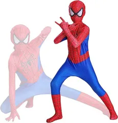 [TUAHOUS] スパイダーマン 110サイズ コスプレ ハロウィン スパイダ スーツ 分離式 スパイダーマン マスク 子供 大人 全身タイツ コスプレ衣装 ハロウィン コスチューム アニメ 変装 仮装