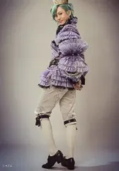 【中古】生写真(男性) 太田基裕(アインザッツ)/全身・衣装紫・王冠・左向き・振り向き・キャラクターショット/舞台「劇団シャイニング from うたの☆プリンスさまっ♪『マスカレイドミラージュ』」トレーディングブロマイド