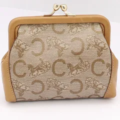 良品 シャネル がま口コインケース ブラウン NKG