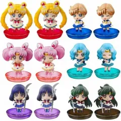 【中古】トレーディングフィギュア 全12種セット 「ぷちきゃら!シリーズ 美少女戦士セーラームーン あたらしい仲間と変身よ!編」