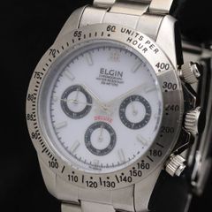 ELGIN エルジン クロノグラフ デイトナスタイル 腕時計 FK-1059-F 