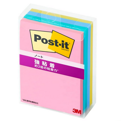 3M　スリーエム　Post-it　ポストイット　付箋　ノート中　 45枚4色　マルチカラー③　656SS-MC-3N