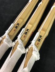 SN34 新品 未使用品 剣道 竹刀 3本セット 38 女子 上段用 真竹古刀型 天鷹