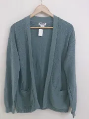 ◇ CIAOPANIC TYPY チャオパニックティピー コットン ニット 長袖 カーディガン サイズL ブルー メンズ P  【1212230000487】