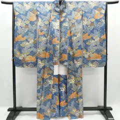 ◇KWF032 振袖 正絹 古着 結婚式 卒業式 成人式 初詣