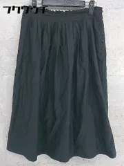 ◇ LA MARINE FRANCAISE マリンフランセーズ 膝下丈 スカート サイズO ブラック レディース 【中古】 【1002801438739】