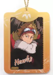 【中古】グッズセット ホークス 描き下ろしビジュアルカード＆ホルダー JF2024 Ver. 「僕のヒーローアカデミア」 ジャンプフェスタ2024グッズ