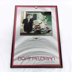 昭和レトロ　なめ猫 パブミラー　当時物　STOP FASHION Green Camel