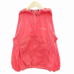 モンベル Montbell ウインドブラストパーカ ジップアップ ロゴ ワンポイント ナイロン 130㎝ ピンク 1103198 /GV