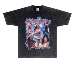 ケイティ・ペリー Katy Perry ヴィンテージ加工　Tシャツ　ラップＴ　S-3XL