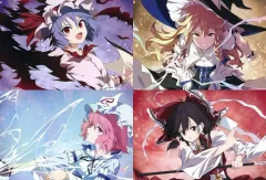 【中古】ポストカード [単品] 集合 ポストカード4種 「Switchソフト 不思議の幻想郷 -FORESIGHT-」 WonderGOO購入特典