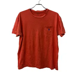 POLO RALPH LAUREN 半袖 ロゴ ポケット Tシャツ M レッド ポロラルフローレン 古着卸 アメリカ仕入 a707-5653