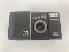 【美品】PENTAX ESPIO mini ブラック コンパクトフィルムカメラ PENTAX ペンタックスのESPIO MINI｜カメロード