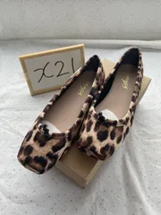 ♯374 希少CELINEハラコダルメシアン柄パンプス ヒール スクエア金具ロゴ